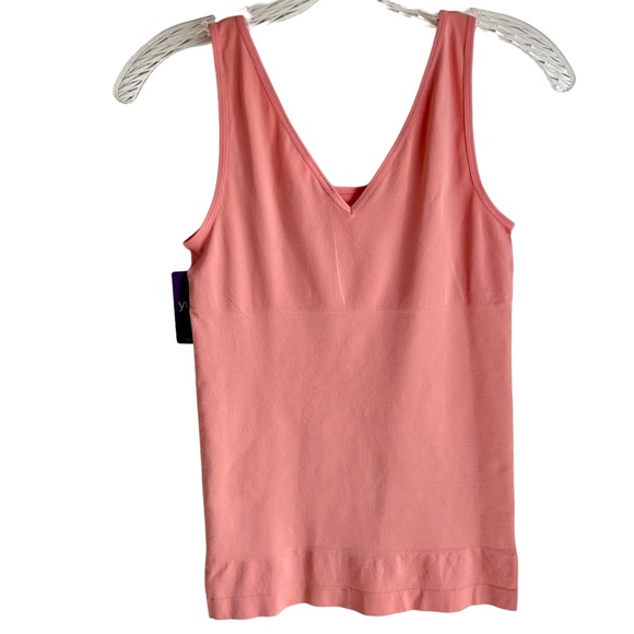 Peachy Pink Yummie Tummie NWT Shapewear Tank Size M/L - Picture 4 of 7
